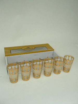 Moroccan tea glasses